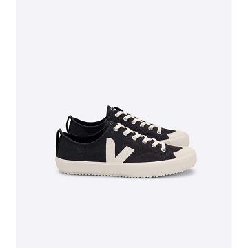 Veja NOVA CANVAS Women's Shoes Black | NZ 479WNB